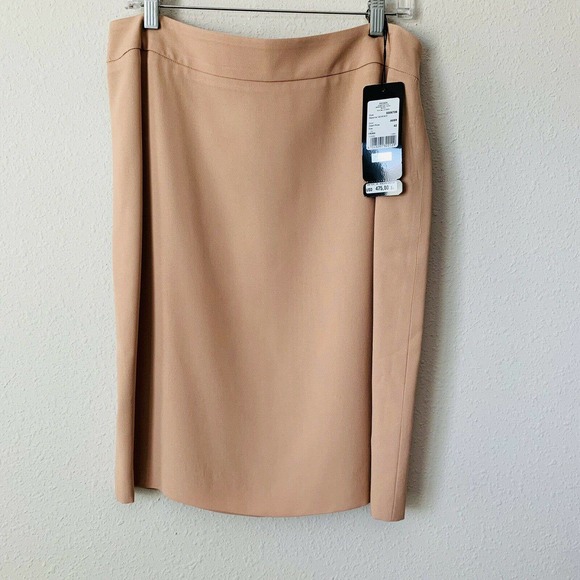 Escada Rebanna Pink Desert Rose Pencil Skirt